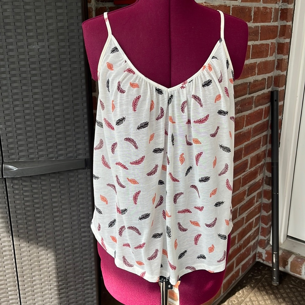 Spaghetti strap tank top